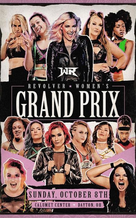 Wrestling Revolver Women S Grand Prix Official Replay Fite