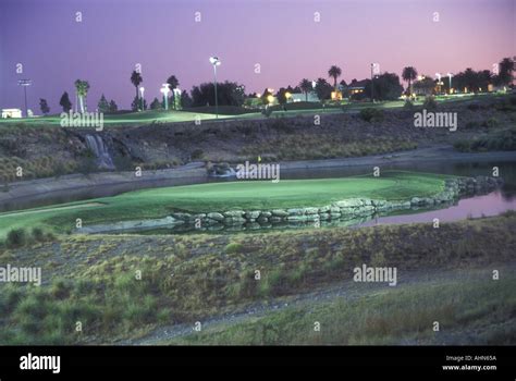 Night golf, Summerlin, Las Vegas Stock Photo - Alamy