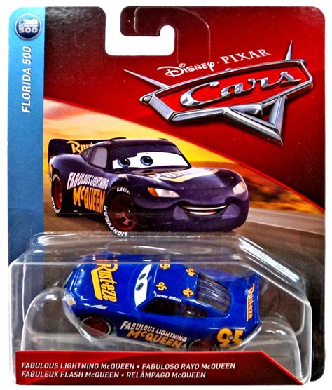 Disney Pixar Cars Cars 3 Florida 500 Fabulous Lightning Mcqueen 155 Diecast Car Mattel Toys Toywiz