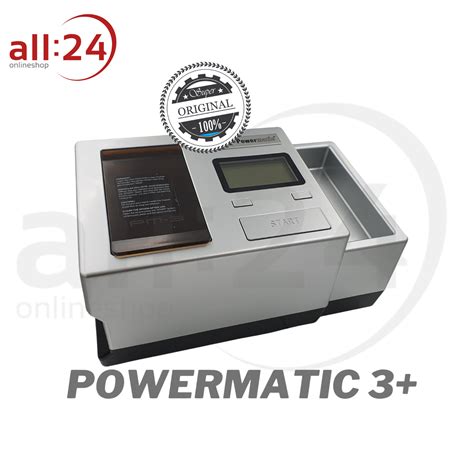 Powermatic Plus Silber Elektrische Stopfmaschine All