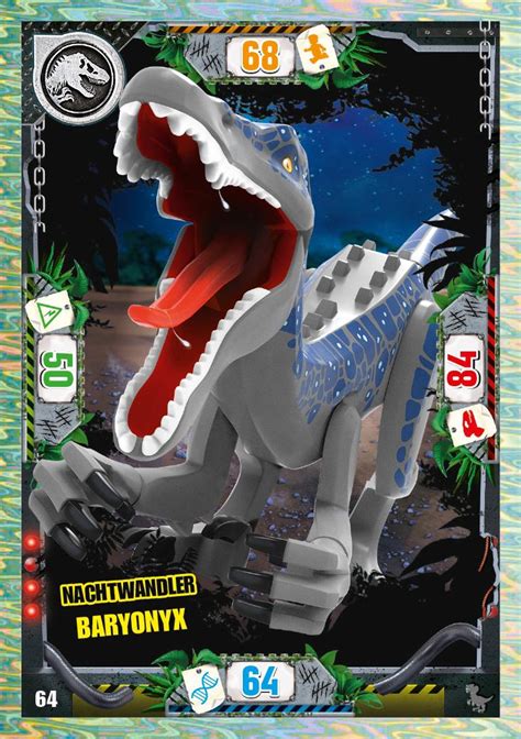 Nummer I Nachtwandler Baryonyx I Lego Jurassic World Tcg Blue