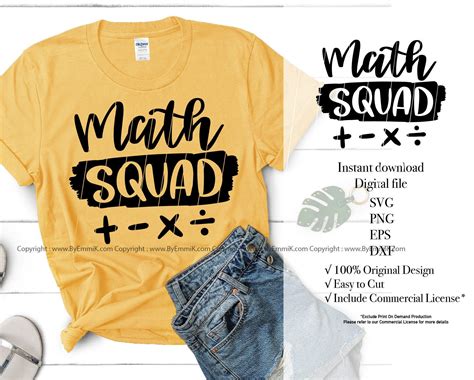 Math Shirt Designs