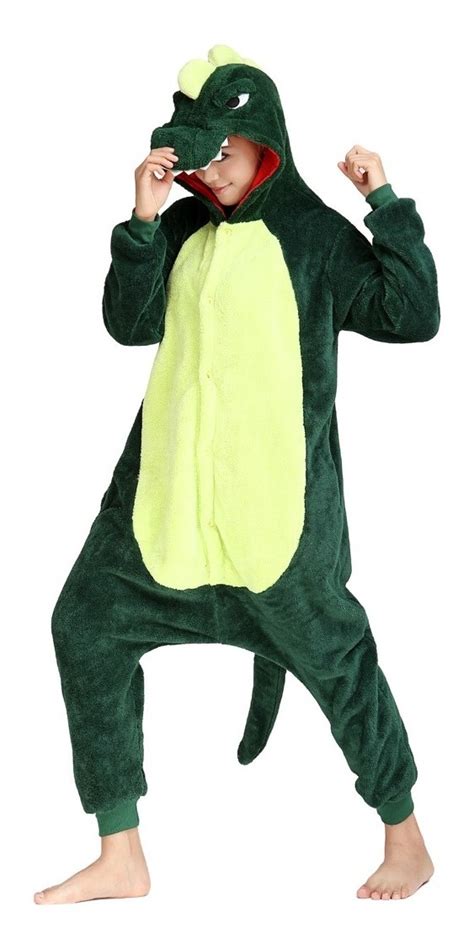 Pijama Macac O Dinossauro Adulto Kigurumi Pronta Entrega