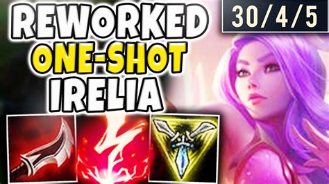 THIS REWORKED IRELIA ONE SHOT BUILD IS ABSOLUTELY INSANE THEY JUST