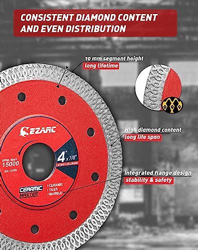 Snapklik Ezarc Inch Super Thin Diamond Blade Diamond Saw