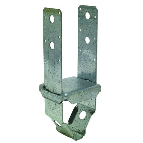 Simpson Strong Tie Pbs 4 In X 4 In Zmax Galvanized Standoff Post Base