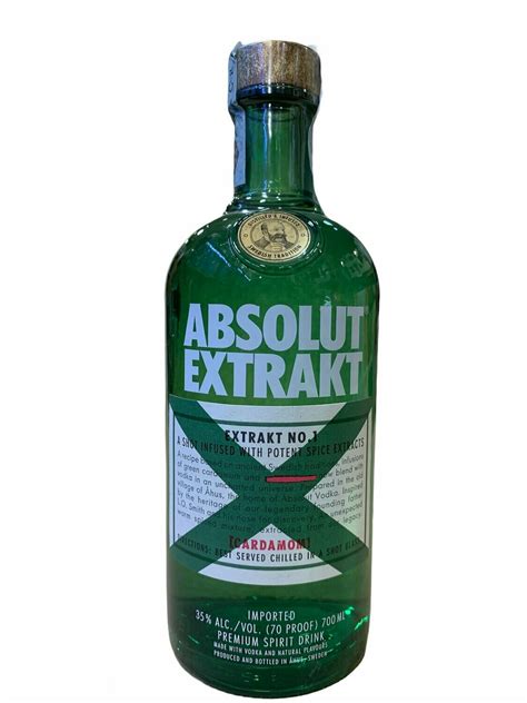 Absolut Vodka Extrakt Cl