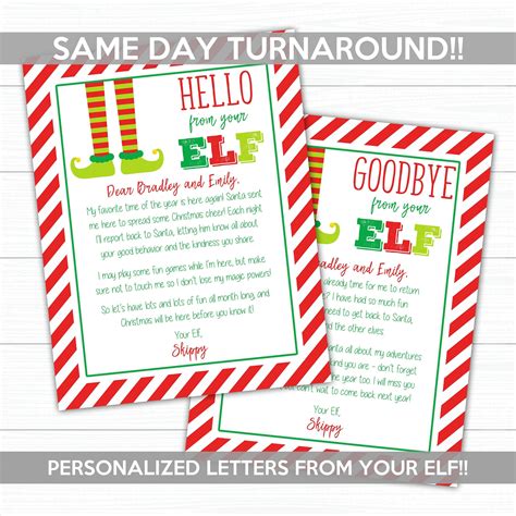 Free Printable Elf Return Letter Whether You Want To Throw A Little