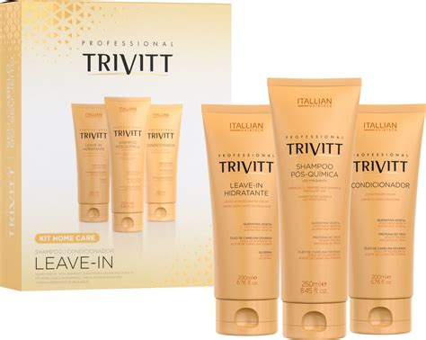 Kit Itallian Hairtech Professional Trivitt Full Intense Beleza Na Web