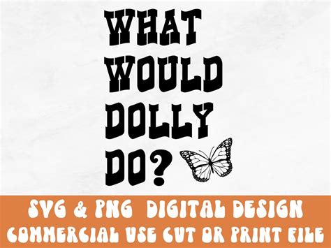 What Would Dolly Do Svg Hippie Svg Boho Svg Retro Svg Trendy Svg Png