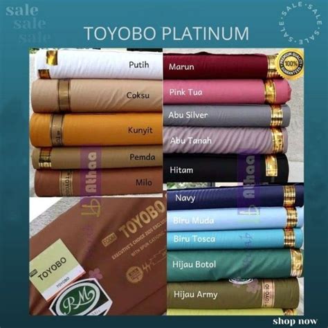 Jual Promo Sale Kain Katun Toyobo Bahan Katun Toyobo Katun