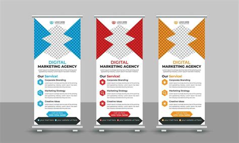 Creative Corporate Modern Digital Marketing Agency Business Roll Up