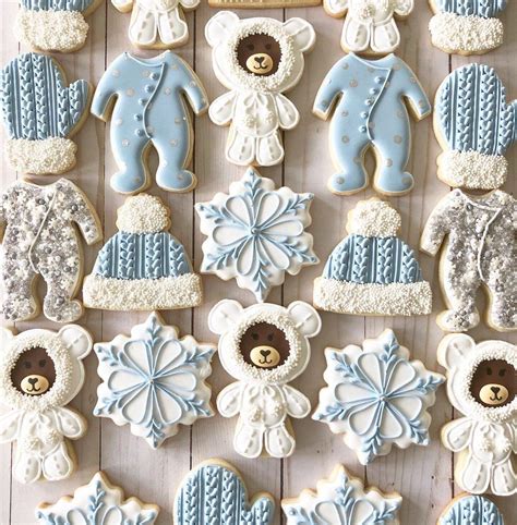 Two Dozen Winter Wonderland Themed Sugar Cookies Sugar Cookies