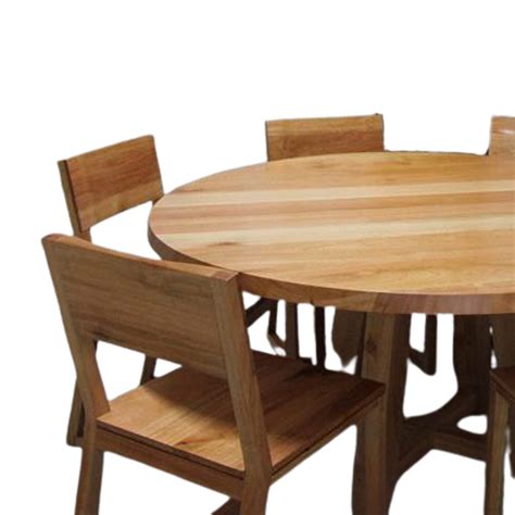 Round dining table with chairs by Inwood – HoPscan