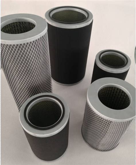 Coalescing Oil Mist Filter Element 125 CFM With Galvanized Sheet End Cap