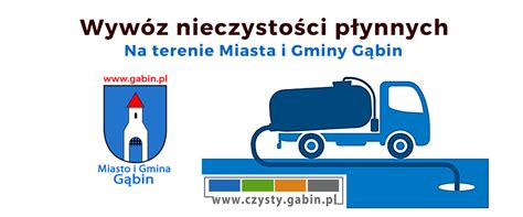 Wywóz nieczystości płynnych na terenie Miasta i Gminy Gąbin Czysty Gąbin