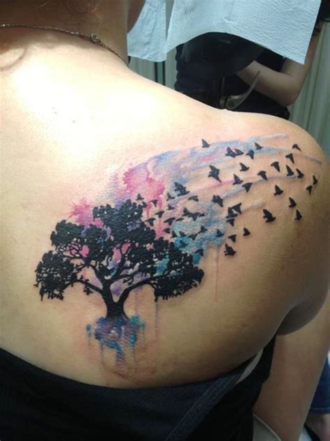 Incredible Water Color Tattoos For Women To Try Flawssy