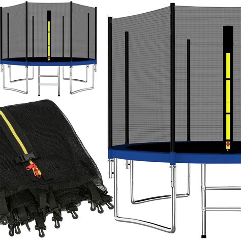 Siatka zewnętrzna 14FT 8 słupków do trampoliny 426 427 430cm Springos