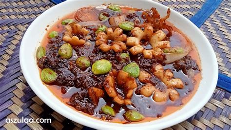 Sambal Tumis Sotong Petai Istimewa Sambal Petai Sotong Bunga I Squid