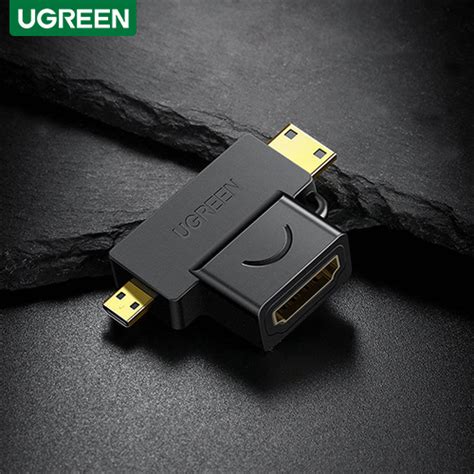 UGREEN Micro HDMI Mini HDMI To HDMI F M Adapter Ido Lk