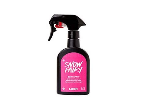 LUSH Snow Fairy Body Spray Ingredients and Reviews