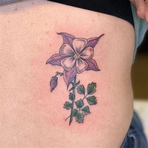 Columbine Flower Tattoo Meaning And 40 Ideas Fashion Enzyme