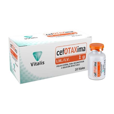 Cefotaxima 1 G Vitalis