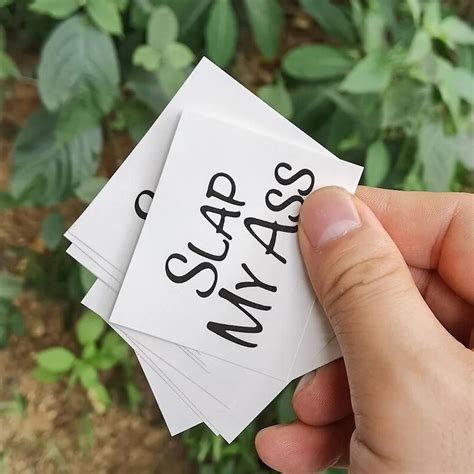 X SLAP MY ASS Temporary Tattoo Minimalistic Perfect For Experimenting Etsy