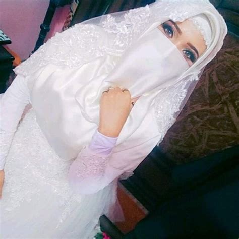 Pin By Agnes Sales On Muslimah Muslim Bride Niqab Bride