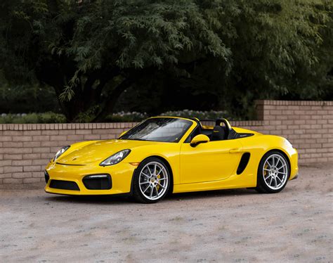 200 Mile 2016 Porsche 981 Boxster Spyder W Pccb Pcarmarket