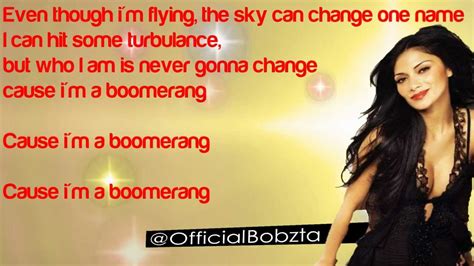 Nicole Scherzinger Boomerang Lyrics YouTube