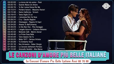 Canzoni d amore italiane vecchie Le più belle 100 Canzoni d amore