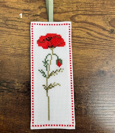 Cross Stitch Bookmarks set of 2 - Etsy