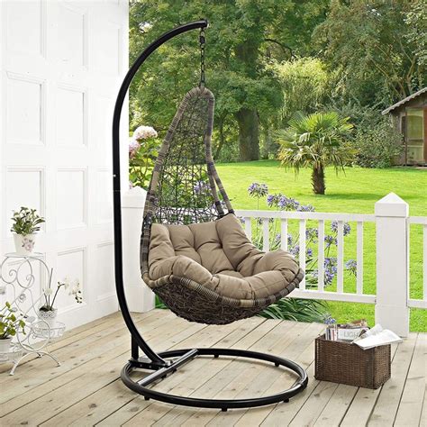 REVIEW: Small Hanging Chair with Stand - Ideal for Balcony - Hanging Chairs