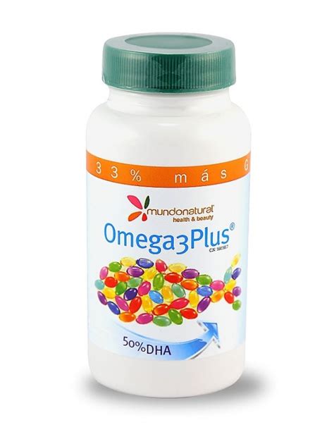 Omega 3 Plus 120 Perlas Mundonatural