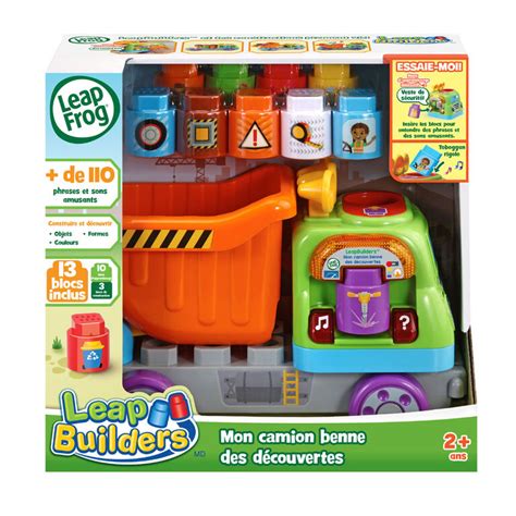 Leapfrog Leapbuilders Store And Go Dump Truck French Edition Toys R Us Canada