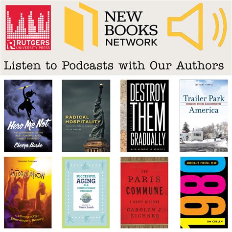 Rutgers Authors on the New Books Network Podcast