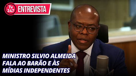 Ministro Silvio Almeida fala ao Barão e às mídias independentes YouTube