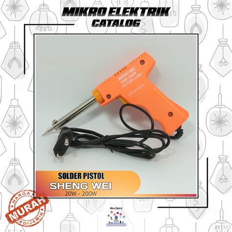 Shengwei Solder Tembak Solder Pistol Solder Iron W W