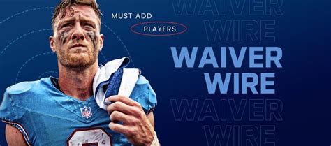 Fantasy Football Waiver Wire Advice Pickups To Target Stash Drop