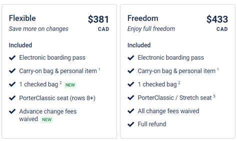 Porter Airlines Baggage Fees: How to Save Money | Frugal Flyer