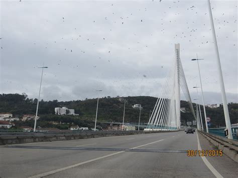 Ponte Rainha Santa Isabel Coimbra Viaduct Bridge Construction