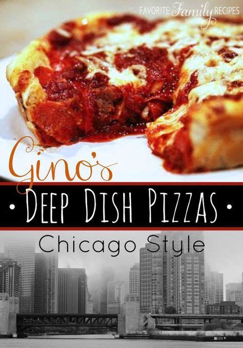 Our Version Of Chicago S Gino S East Deep Dish Pizza Is An Amazing Copycat Recipe Of The Origina