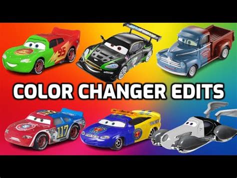 13 Custom Made Disney Pixar Cars Color Changer Edits McQueen Mater