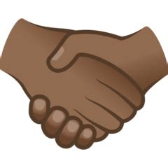 Handshake Medium Dark Skin Tone Emoji