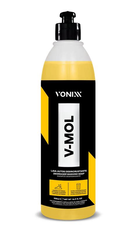 V Mol Shampoo Lava Auto Desencrustante 500ml Vonixx