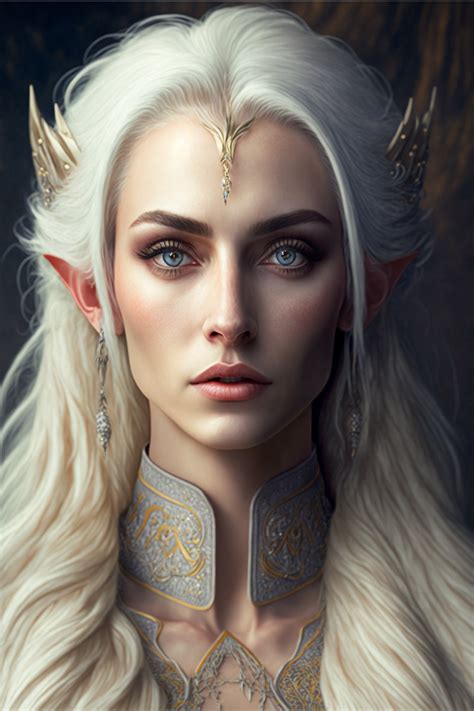 Female High Elves Portraits Etsy Australia