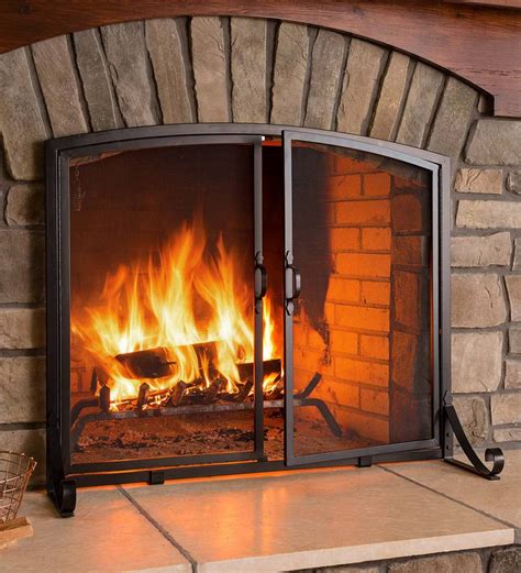 Fireplace Doors With Fan Enhancing Efficiency And Comfort Fireplace