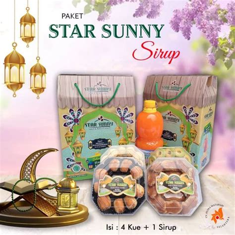 Jual Paket Hampers Parcel Kue Kering Star Sunny Sirup 1 Lebaran Idul