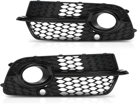 Amazon G Plus Front Bumper Fog Light Grill Grille Cover Black With